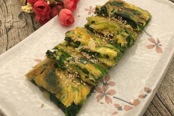 锅塌菠菜的做法图解12