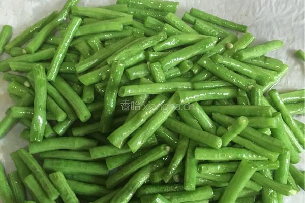肉焖豆角的做法图解4