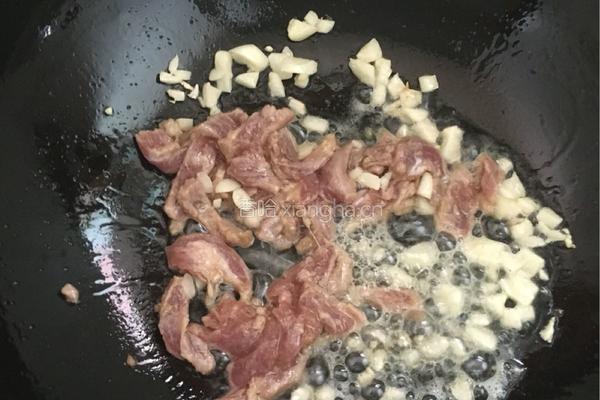 肉焖豆角的做法图解5