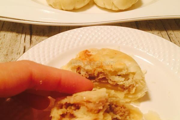酥皮鲜肉榨菜月饼的做法图解21