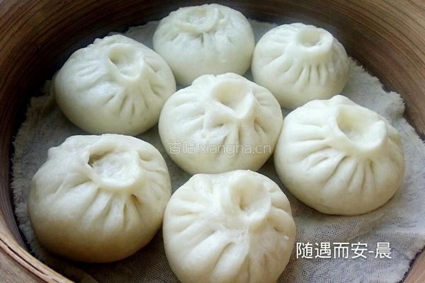圆白菜包子的做法图解12