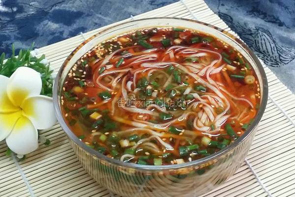 葱花面的做法图解6