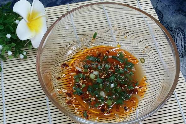 葱花面的做法图解4