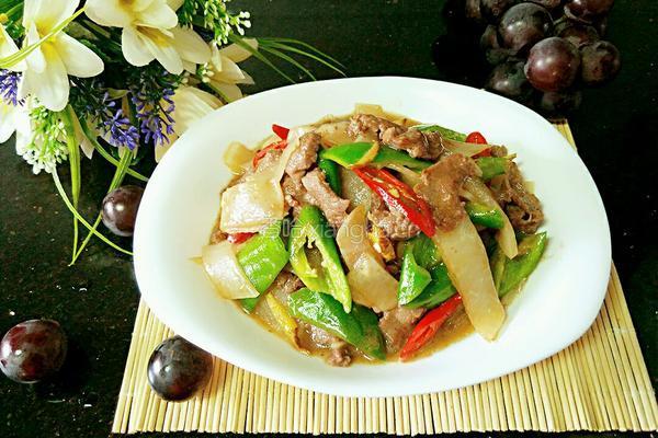 萝卜炒牛肉的做法图解9