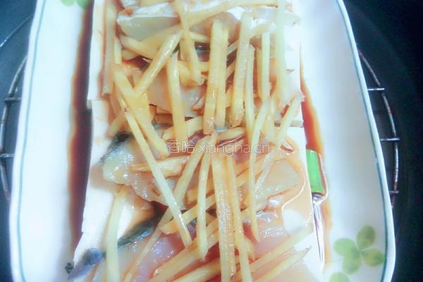 咸鱼蒸豆腐的做法图解5