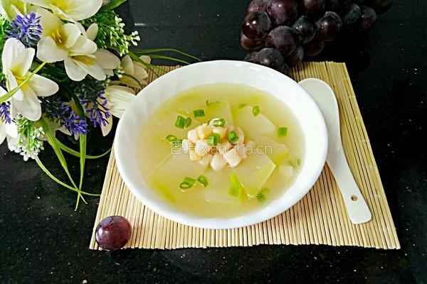 冬瓜瑶柱汤的做法图解7