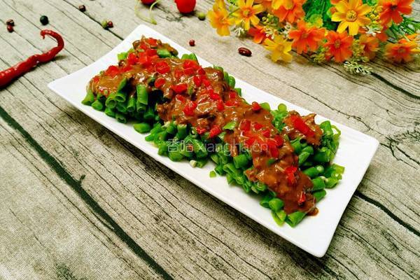 麻酱拌豆角的做法图解10