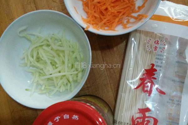 芝麻酱拌凉面的做法图解1