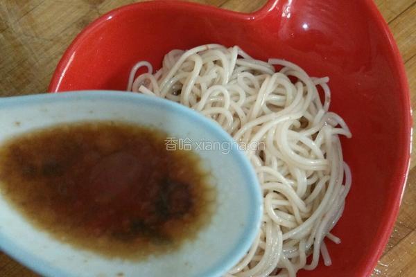 芝麻酱拌凉面的做法图解5