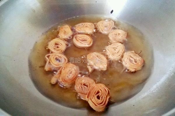 炸豆腐皮的做法图解5