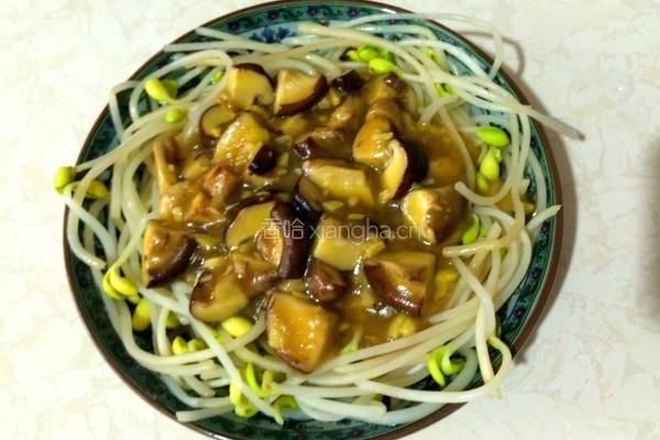 鸟窝芡汁香菇丁的做法图解9