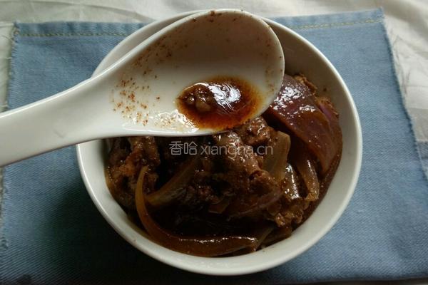 牛丼饭的做法图解6