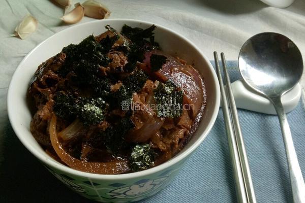 牛丼饭的做法图解7