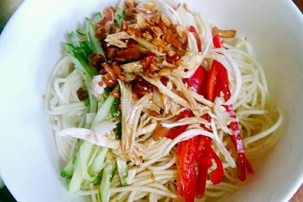 鸡丝凉面的做法图解6