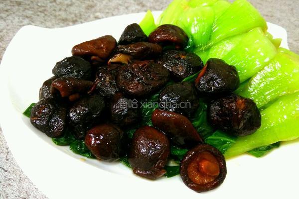 香菇油菜的做法图解6