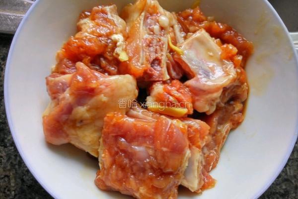 排骨蒸饭的做法图解2