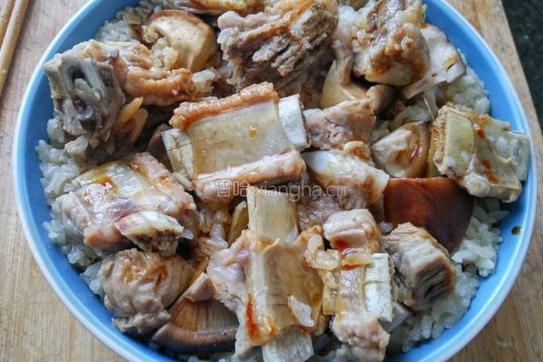 排骨蒸饭的做法图解7