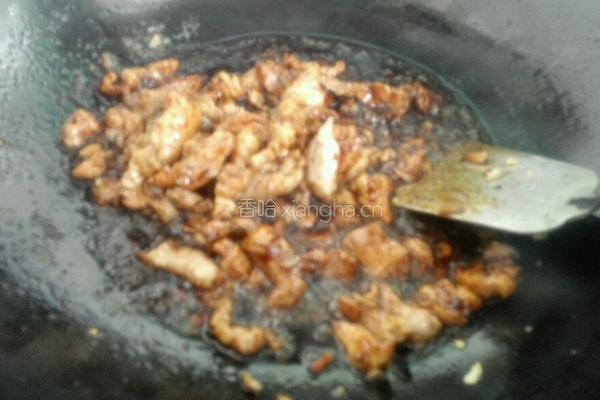 面筋烧肉的做法图解6