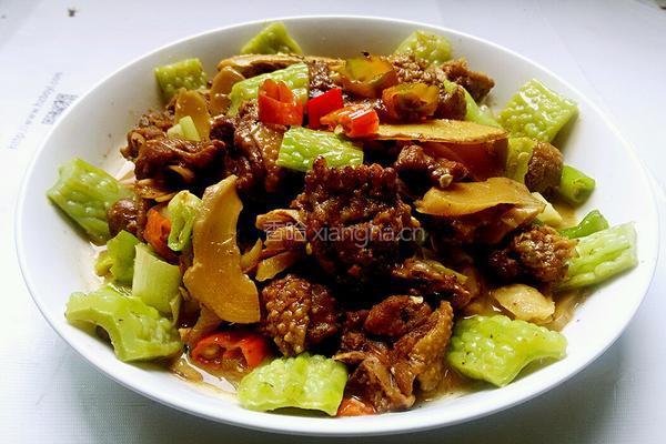 子姜炒鸭的做法图解1
