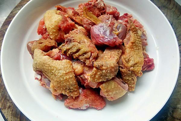 子姜炒鸭的做法图解2
