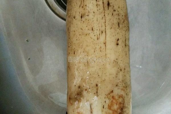 莲藕鸡肉丸子的做法图解1