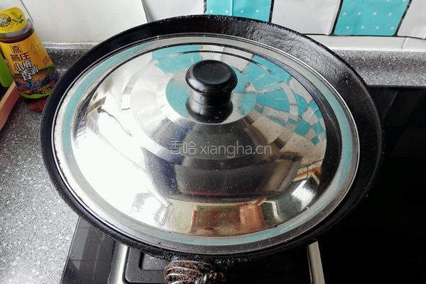 香菇竹笋烧鸭子的做法图解10