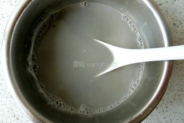 黑芝麻花生豆浆的做法图解8