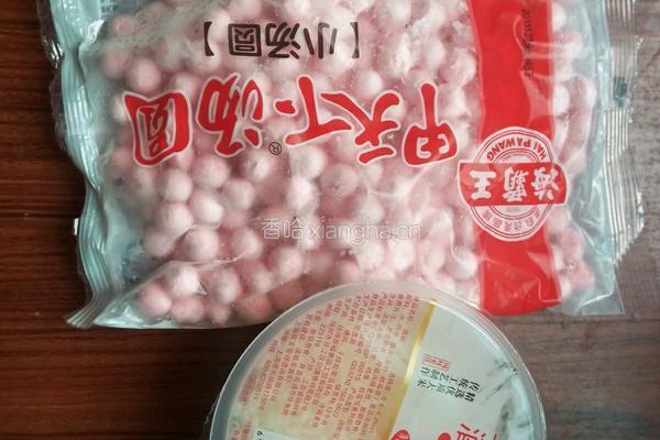 酒酿小丸子的做法图解1