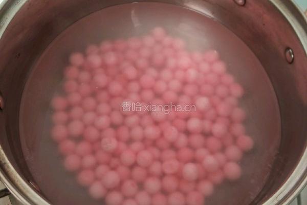 酒酿小丸子的做法图解2