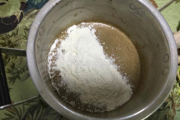 奶香咖啡蛋糕8寸加厚的做法图解6