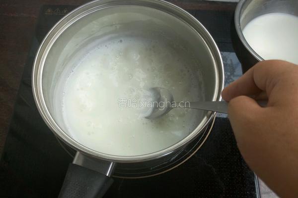 牛奶雪花糕的做法图解5