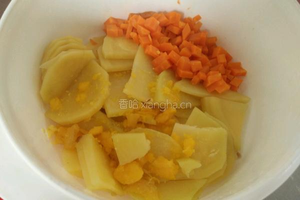 微波炉土豆泥的做法图解4