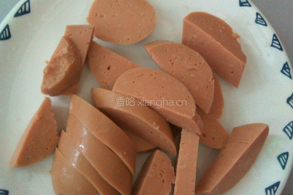火腿炒荷兰豆的做法图解3