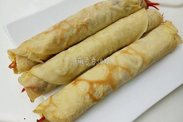 鸡蛋卷饼的做法图解9