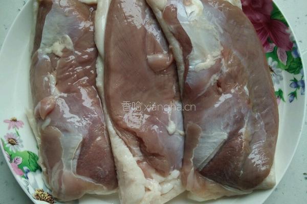 酱香鸭胸肉的做法图解1