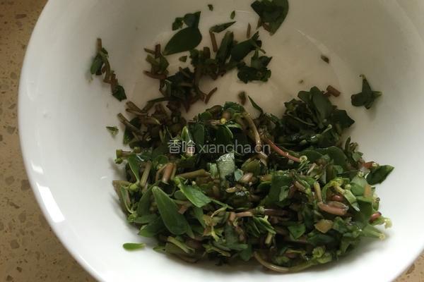 马齿苋窝窝头的做法图解4