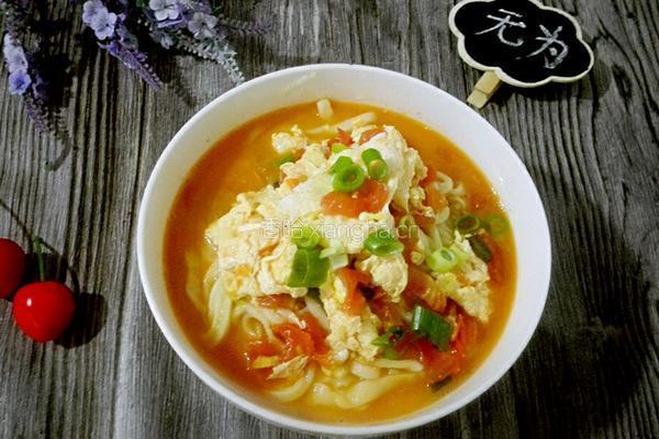 西红柿鸡蛋面的做法图解14
