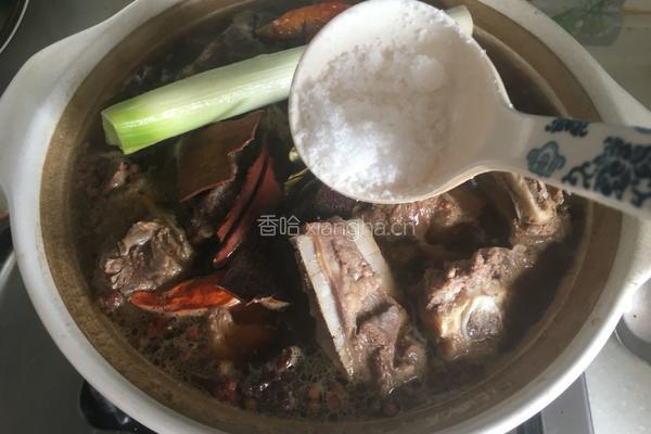 炖牛排骨的做法图解9