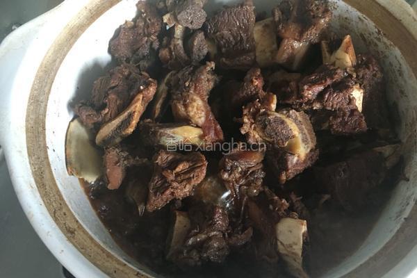 炖牛排骨的做法图解11
