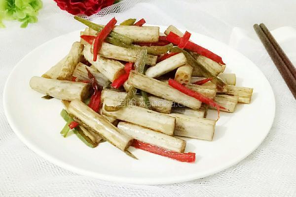 清炒藕簪的做法图解6