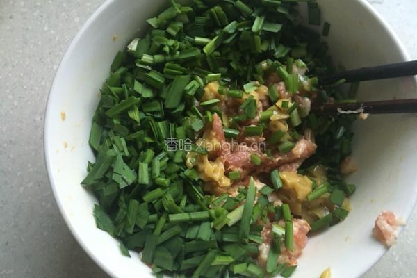 韭菜猪肉水煎包的做法图解6