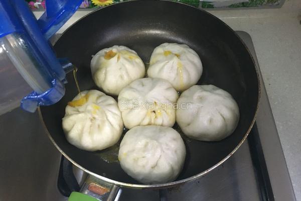 韭菜猪肉水煎包的做法图解14