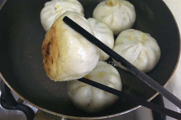 韭菜猪肉水煎包的做法图解15