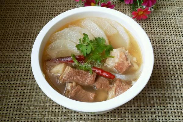 白萝卜羊肉汤的做法图解10