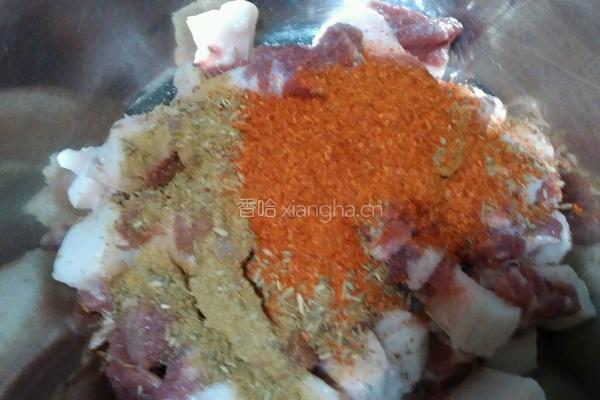 自制烤羊肉串的做法图解3