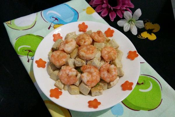 豆腐虾仁的做法图解12