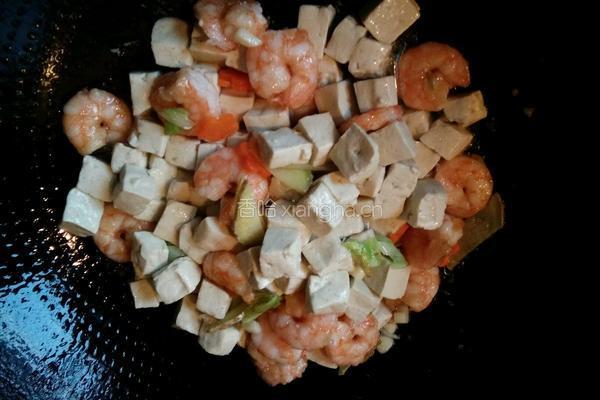 豆腐虾仁的做法图解10