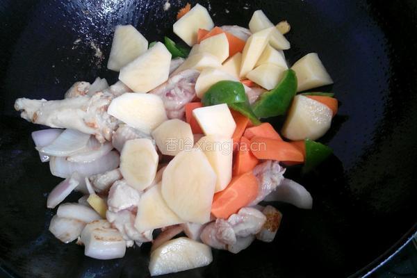 咖喱鸡翅土豆的做法图解5