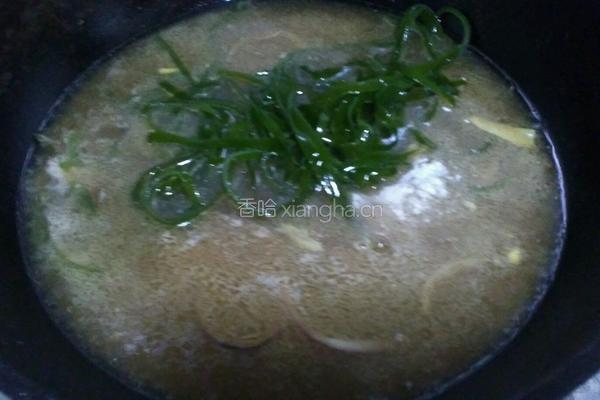 韩式海带豆腐汤的做法图解8