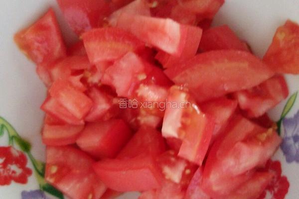 茄子拌面的做法图解4